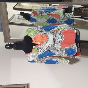 Alberto Makali Multi Pattern 3/4 Sleeves High-low Blouse